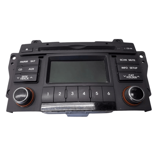 2010-2013 Kia Forte Sedan Radio Receiver & Display Assy OEM AM-FM-CD Bluetooth